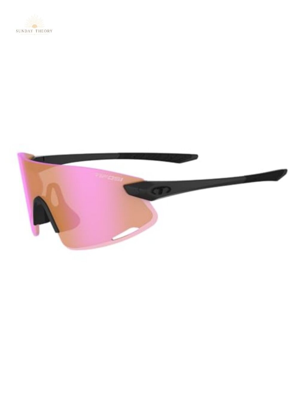 Rimless Shield Sports Sunglasses TR90 Frame Polycarbonate Lens